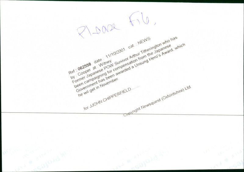 Arthur Titherington - Vintage Photograph