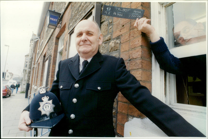 PC Peter Talbot - Vintage Photograph