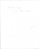 Arnold Wesker - Vintage Photograph