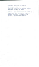 Jean Tinson - Vintage Photograph