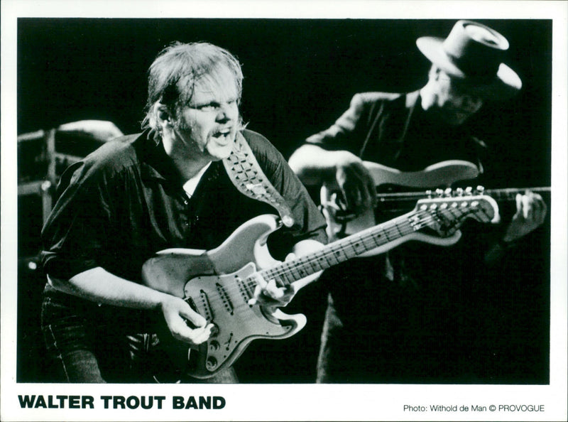Walter Trout Band - Vintage Photograph