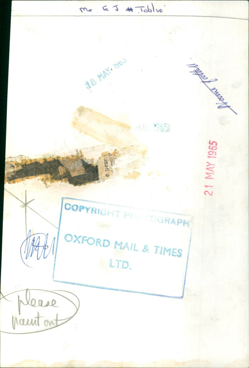 E. J. Tobin - Vintage Photograph