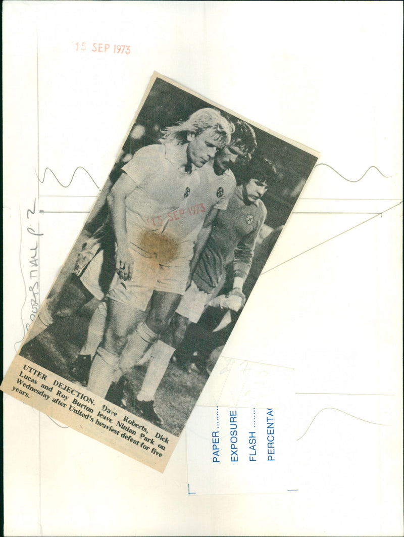 Dave Roberts, Dick Lucas, Roy Burton - Vintage Photograph