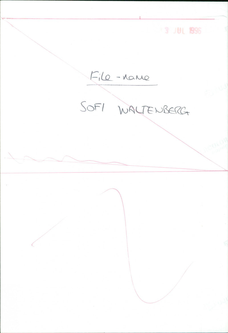 Sofi Walternberg - Vintage Photograph