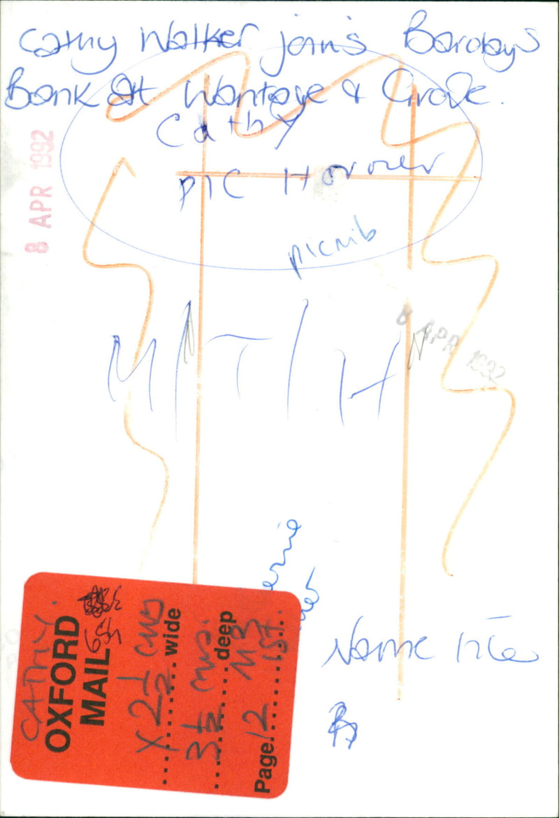 Cathy Walker - Vintage Photograph