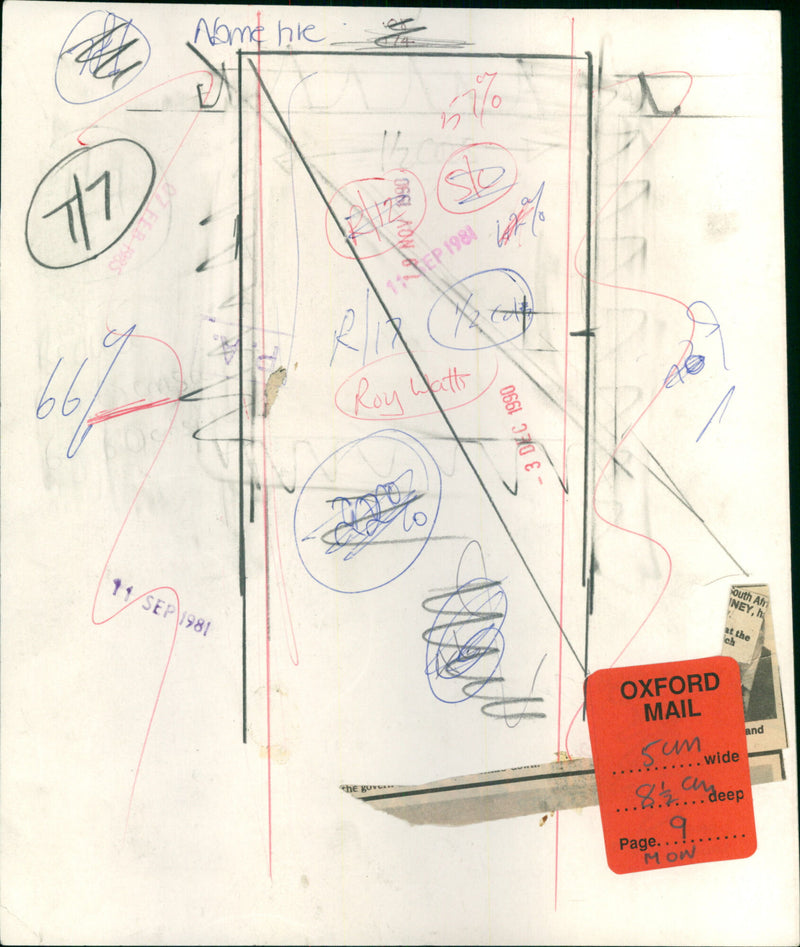 Roy Watts - Vintage Photograph