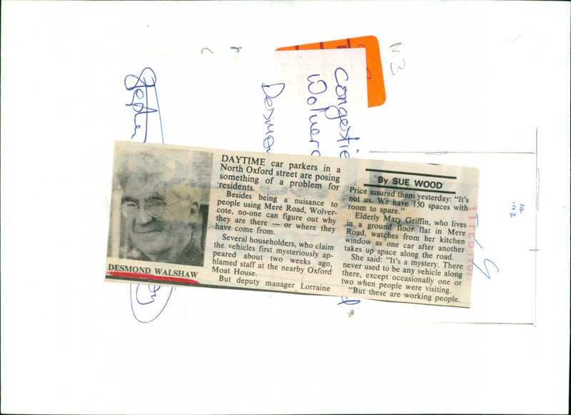 Desmond Walshaw - Vintage Photograph