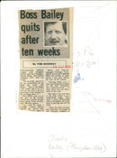 Charlie Bailey - Vintage Photograph