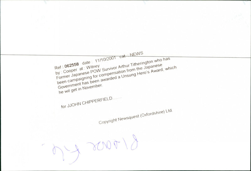 Arthur Titherington - Vintage Photograph