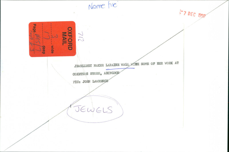 Laraine Wall - Vintage Photograph