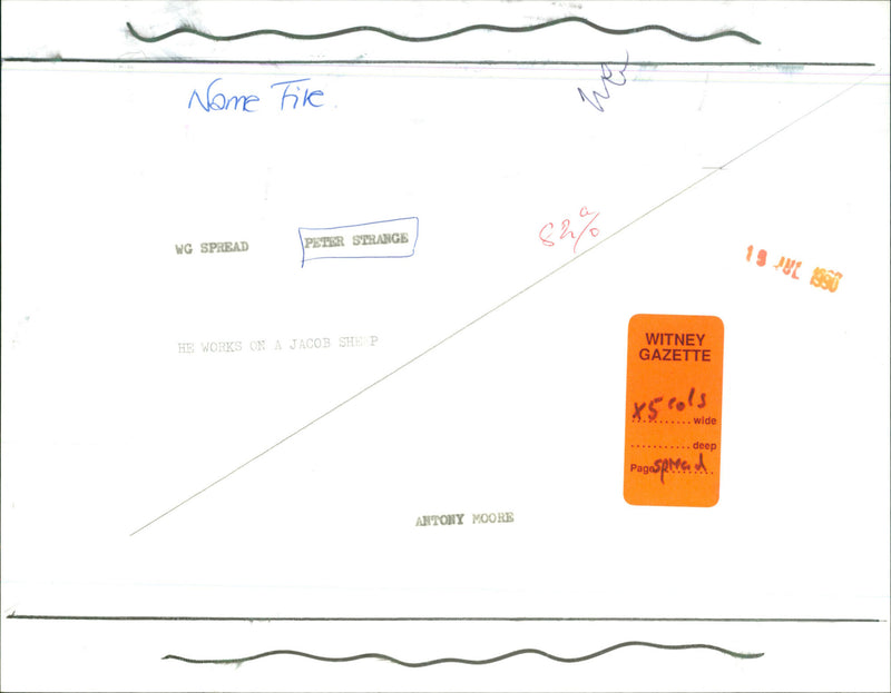 Peter Strange - Vintage Photograph