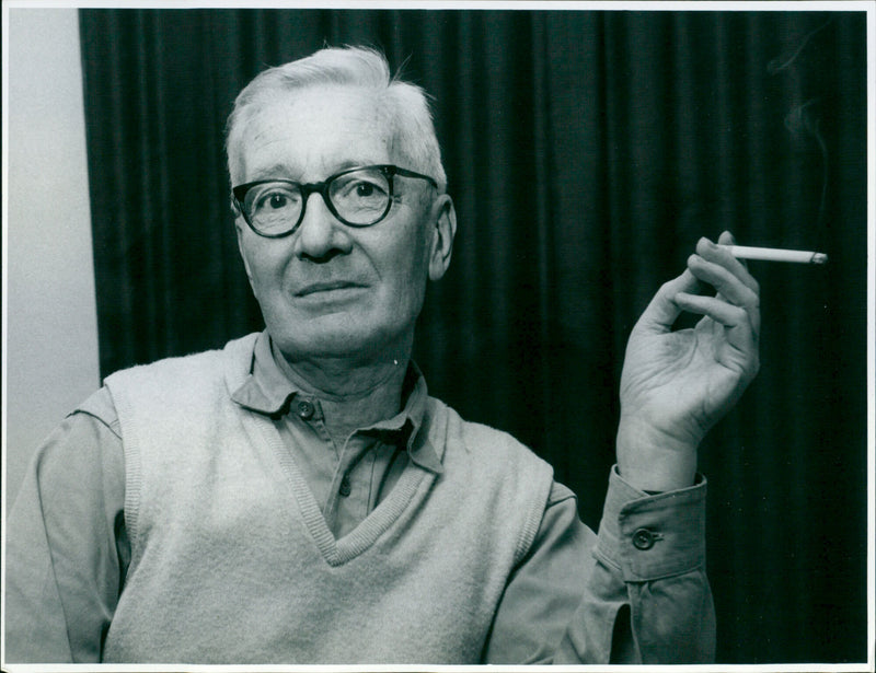 Nikolaas Tinbergen - Vintage Photograph