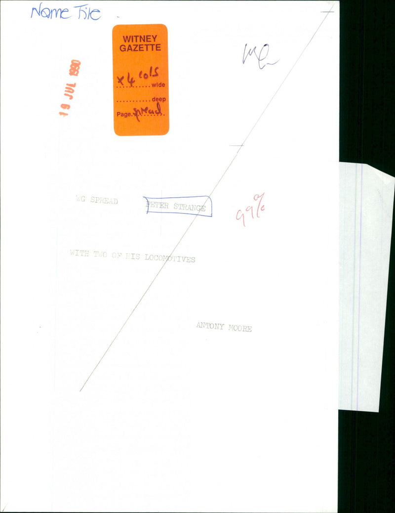 Peter Strange - Vintage Photograph