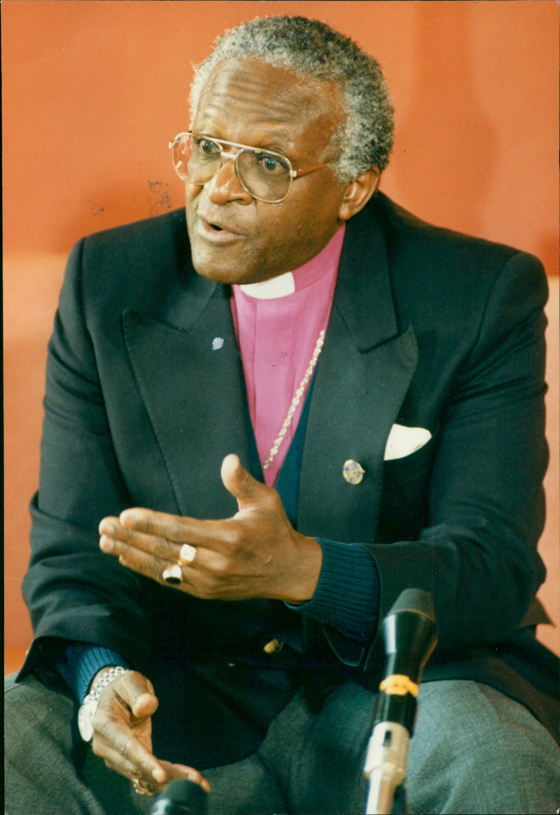 Desmond Tutu - Vintage Photograph