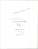 Lawrence Turner - Vintage Photograph