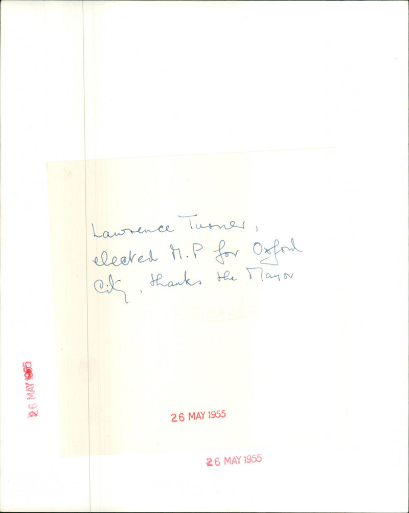 Lawrence Turner - Vintage Photograph