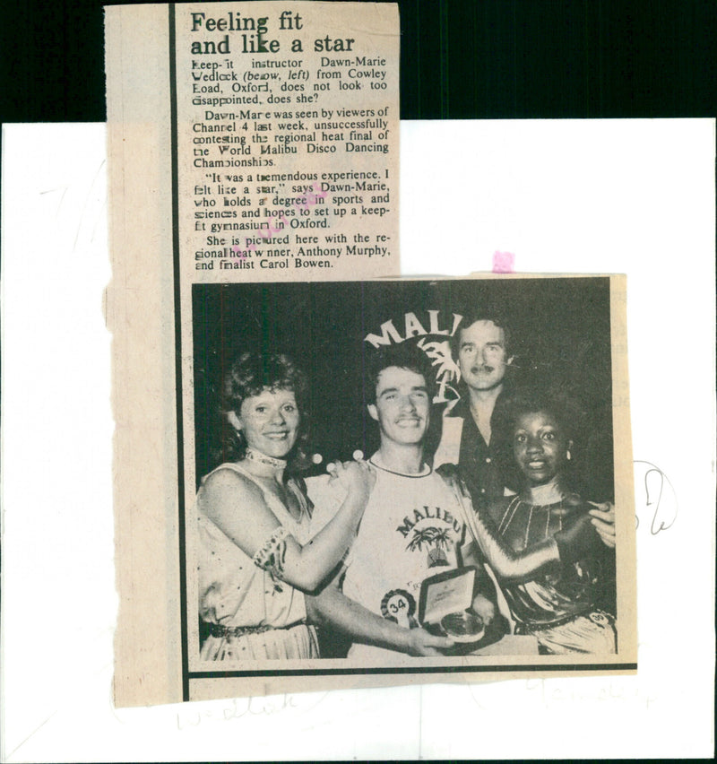 Dawn-Marie Wedlock - Vintage Photograph