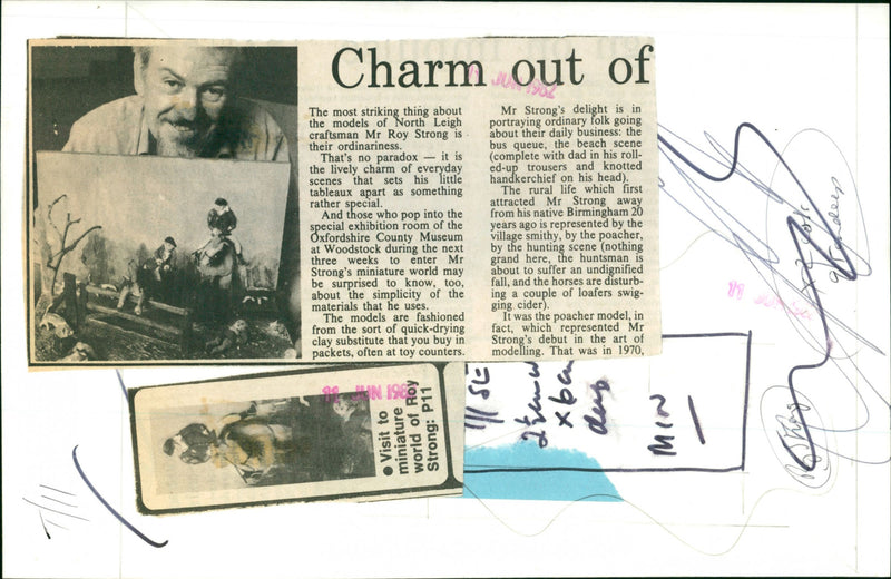 Roy Strong - Vintage Photograph