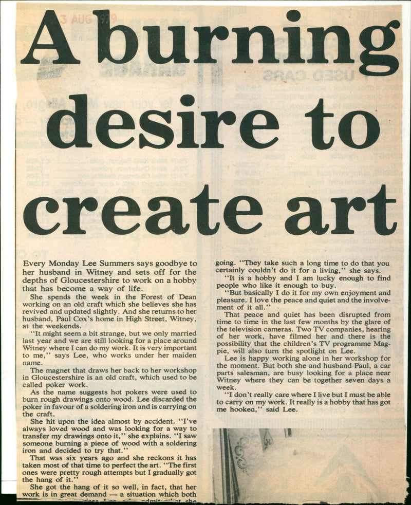 Lee Summers - Vintage Photograph