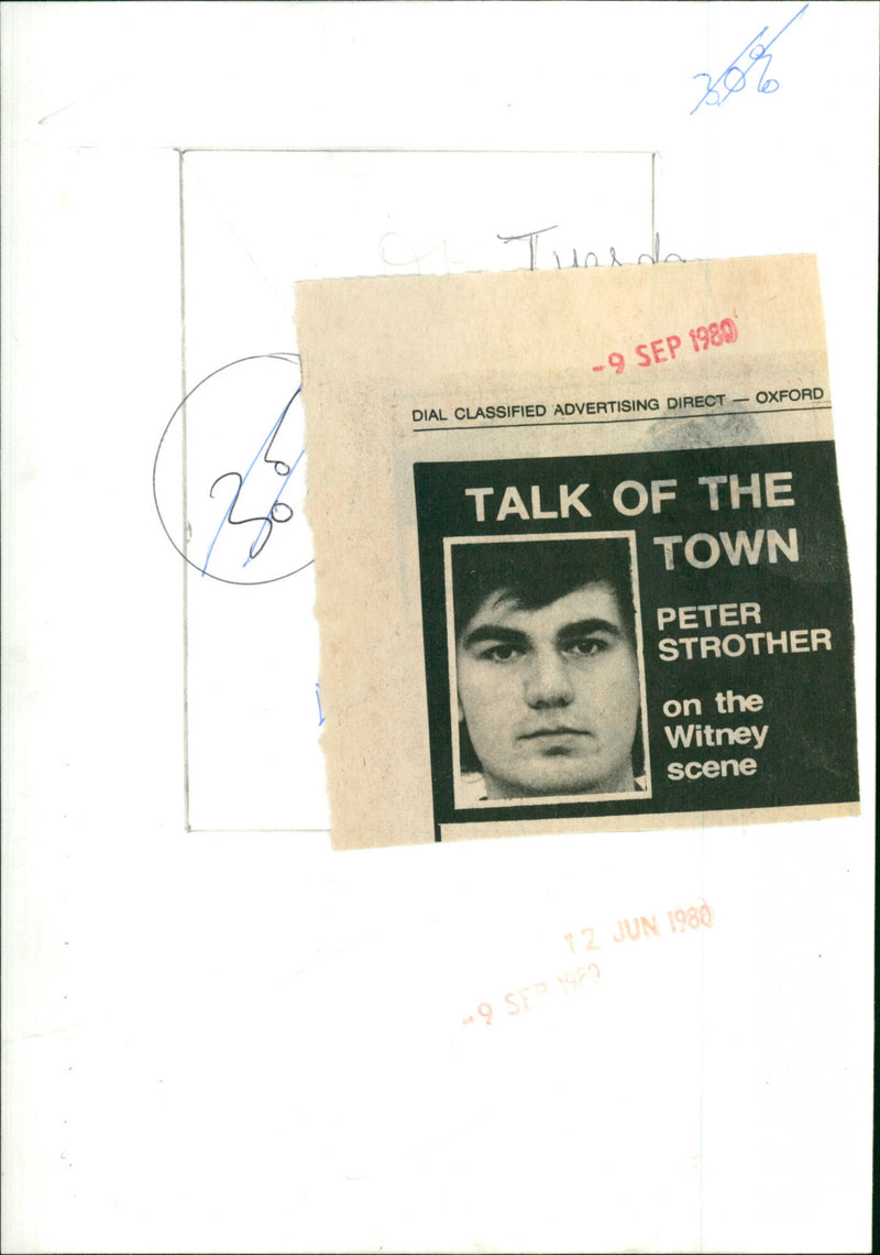 Peter Strother - Vintage Photograph