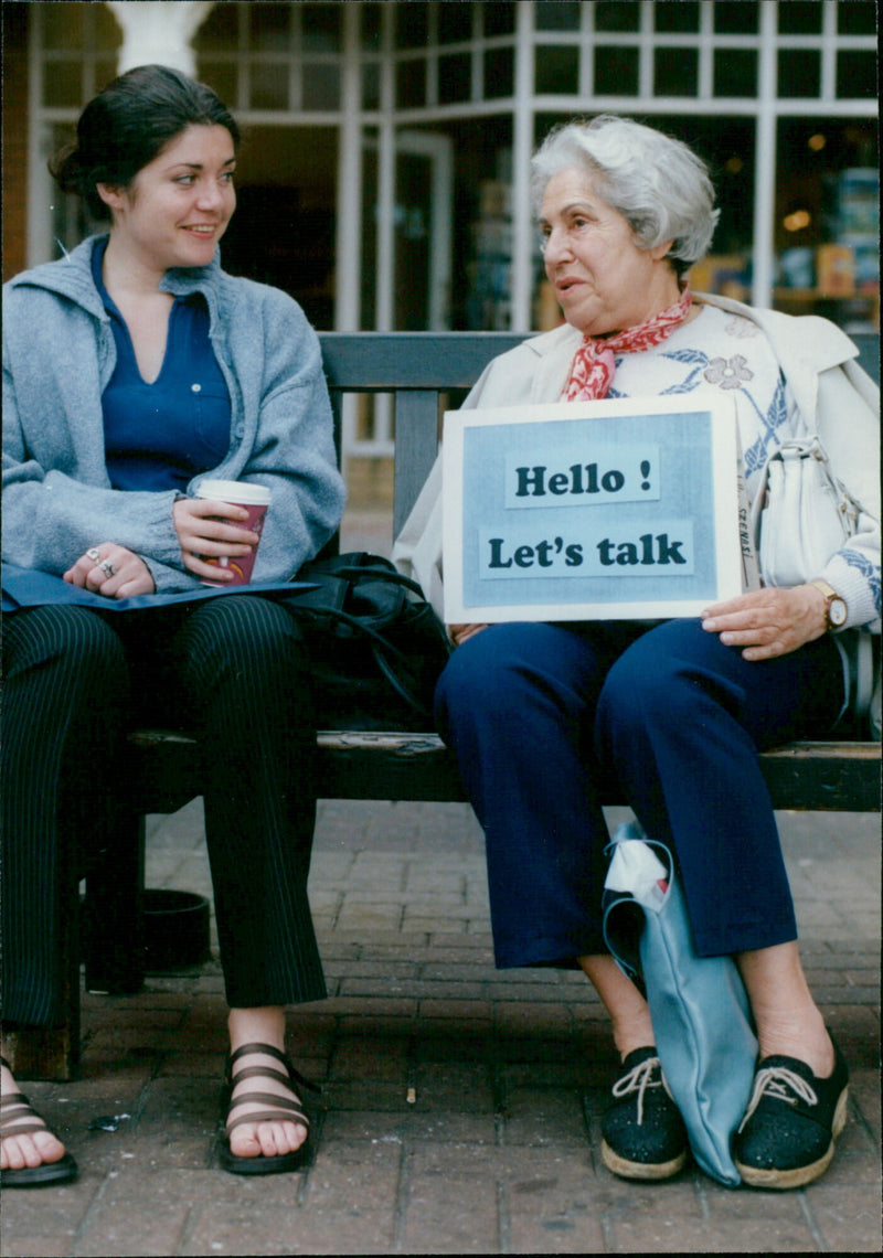 Lily Szenasi, Naeema Albaluchi - Vintage Photograph