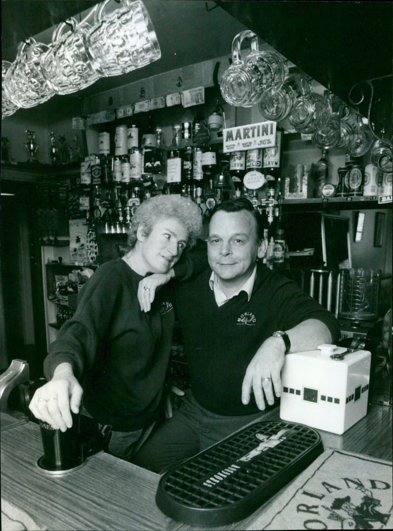 Terry Warmington & Roseanna Warmington - Vintage Photograph