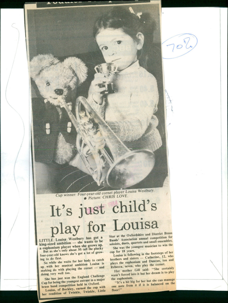 Louisa Westbury - Vintage Photograph