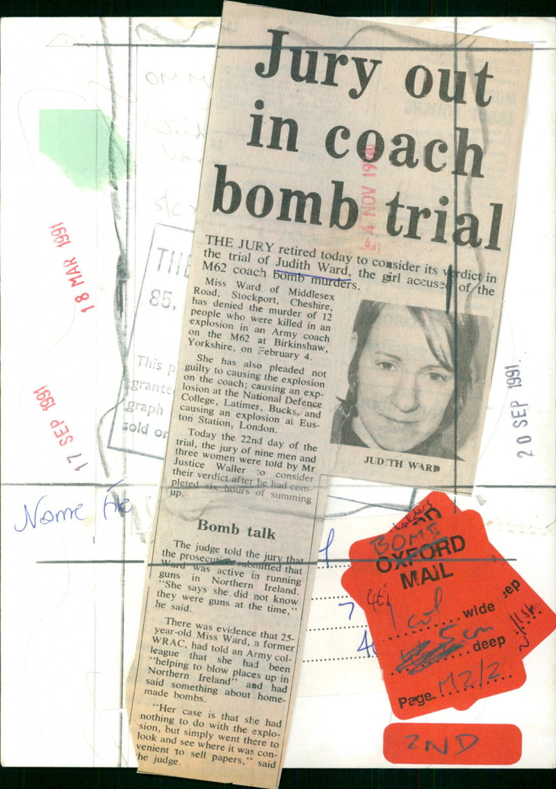 Judith Ward - Vintage Photograph