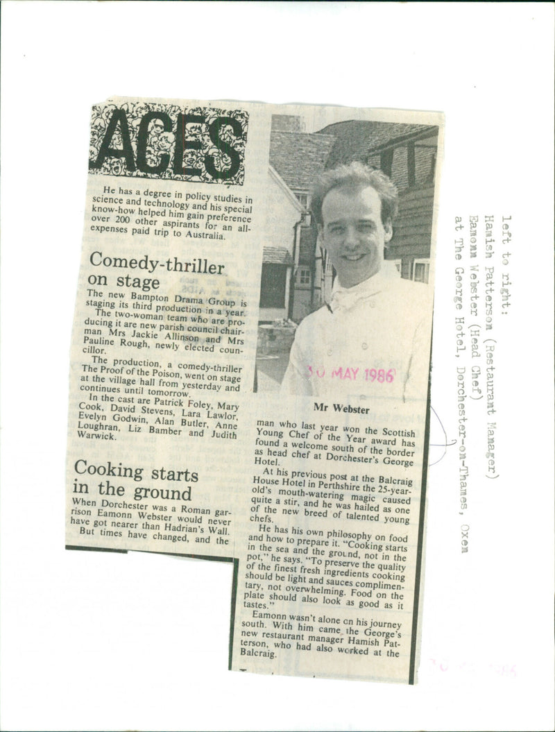 Mr webster - Vintage Photograph