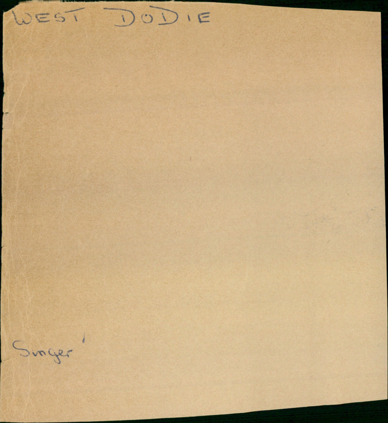 Dodie West - Vintage Photograph