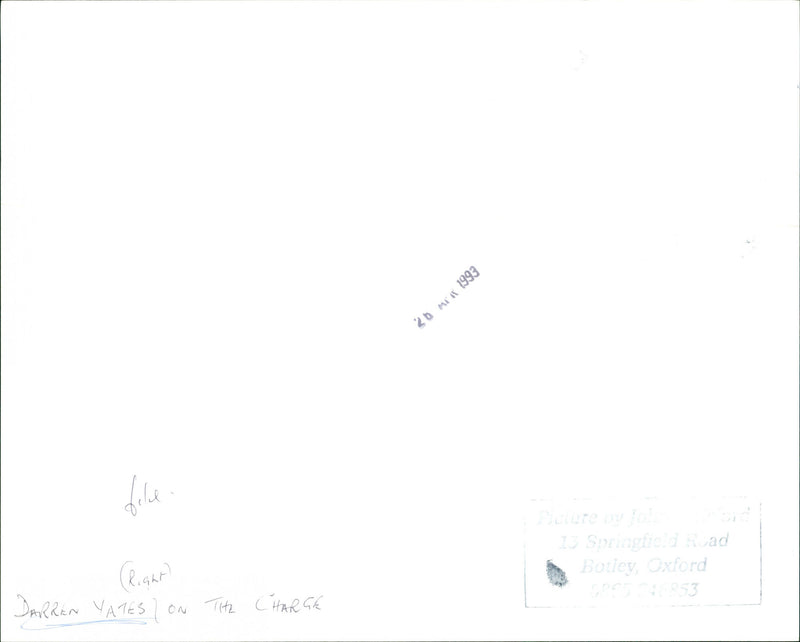 Darren Yates - Vintage Photograph