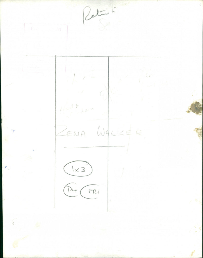 Zena Walker - Vintage Photograph