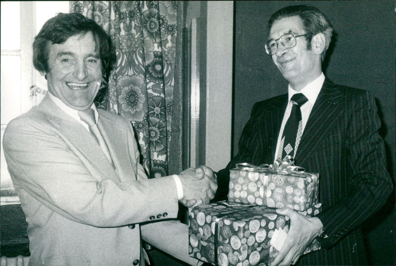 Peter Talty and S.F. Brown - Vintage Photograph