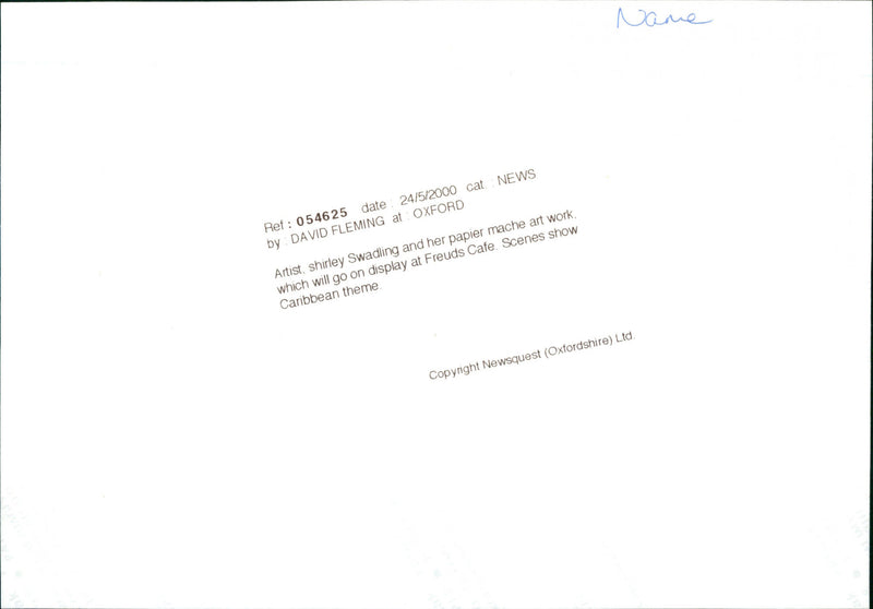 Shirley Swadling - Vintage Photograph