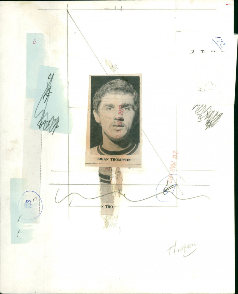 Brian Thompson - Vintage Photograph