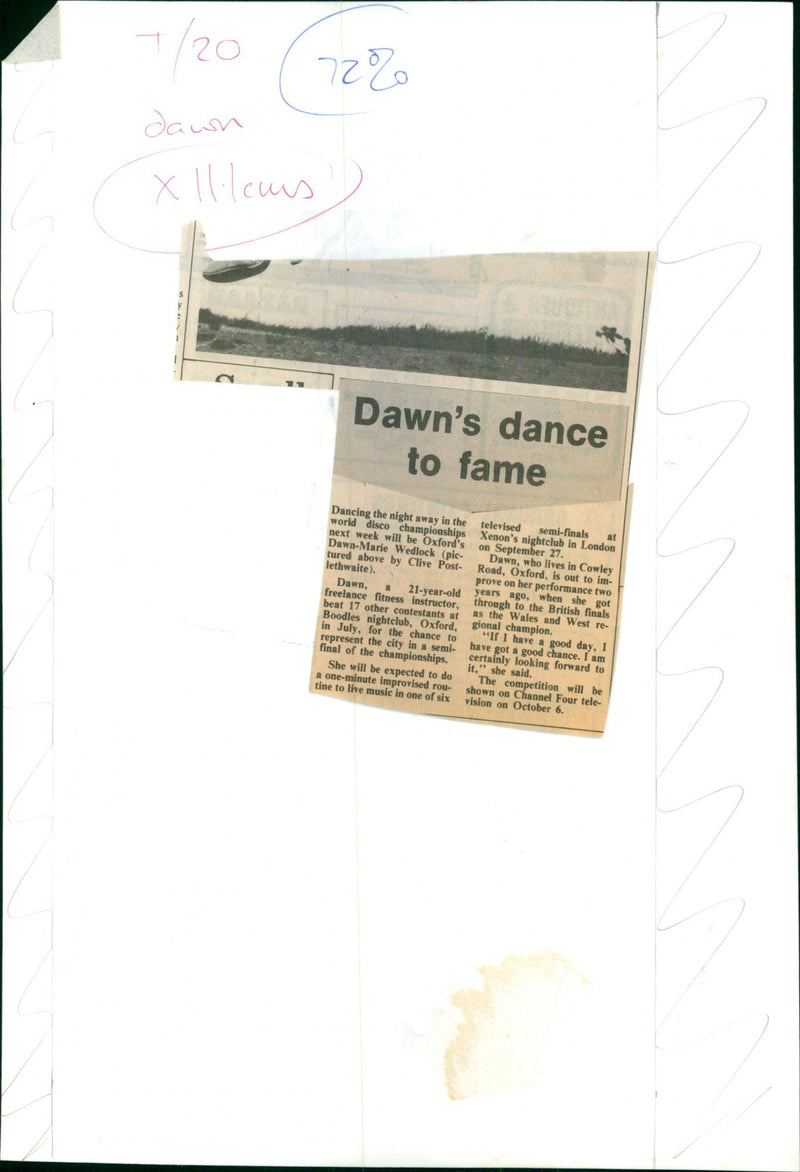 Dawn-Marie Wedlock - Vintage Photograph