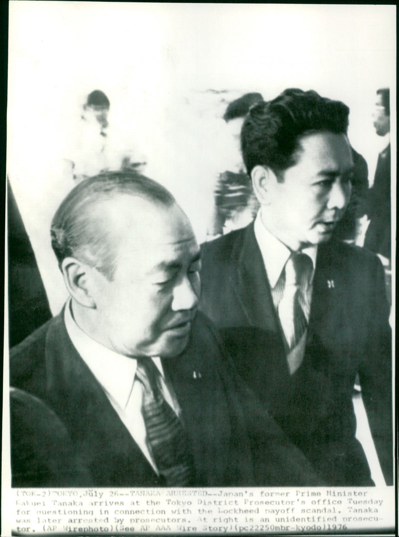 Kakuei Tanaka - Vintage Photograph