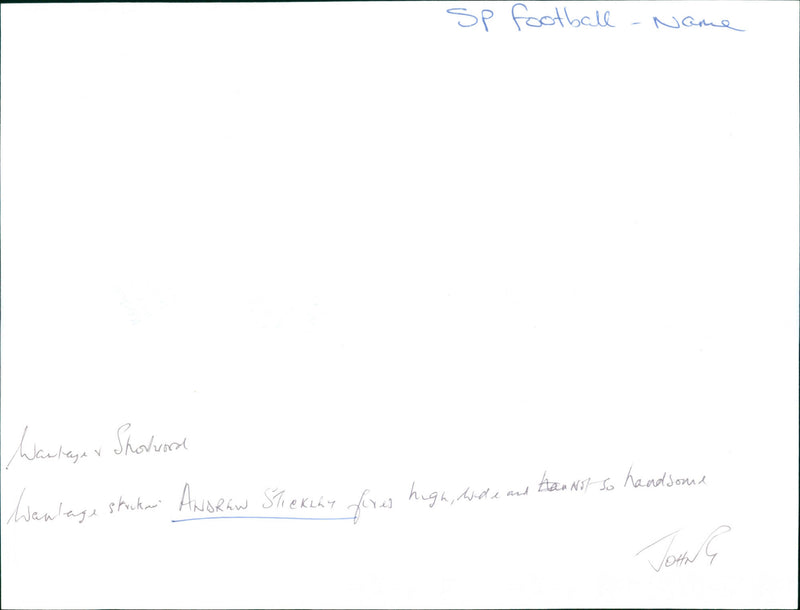 Andrew Stickley - Vintage Photograph