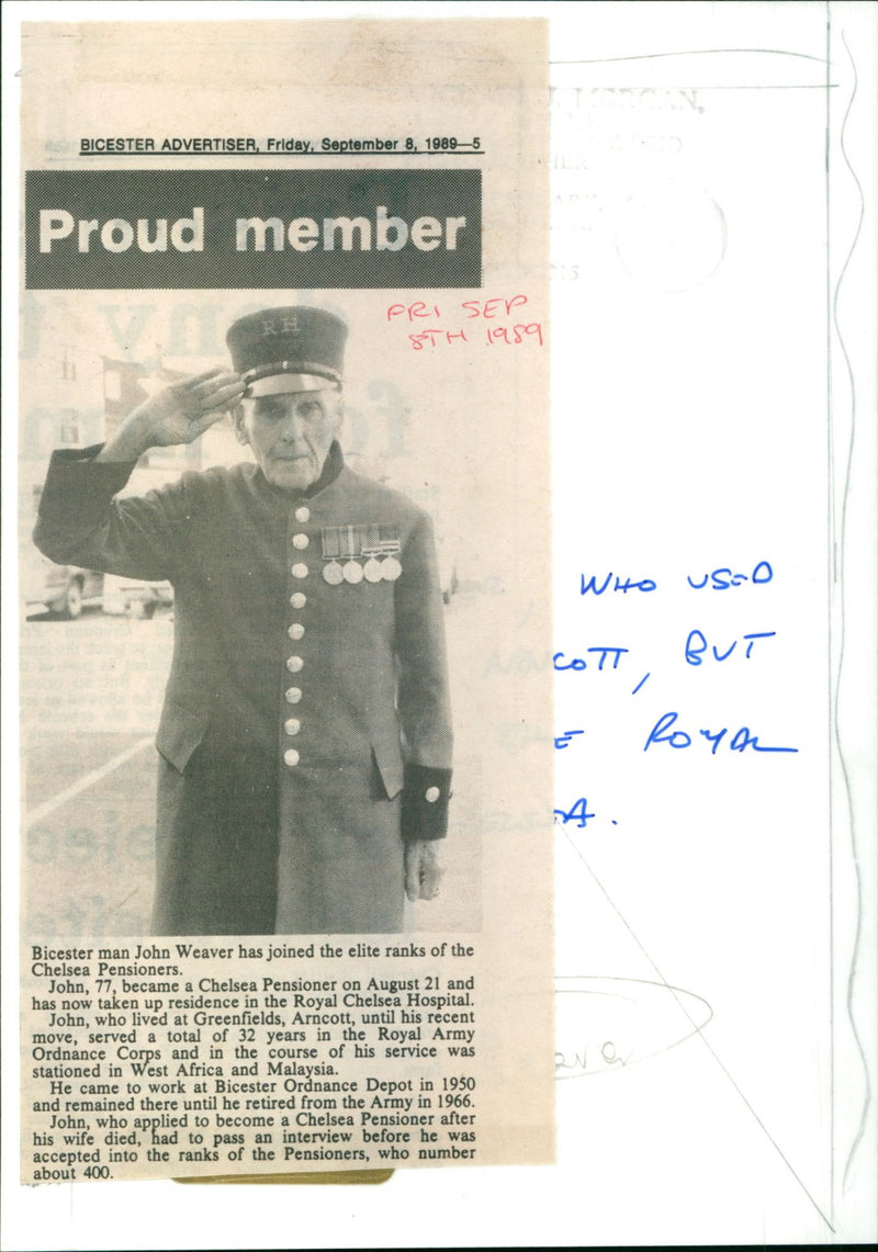 John Weaver - Vintage Photograph