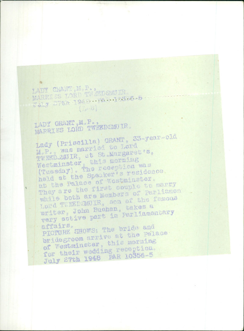 Lady Grant - Vintage Photograph