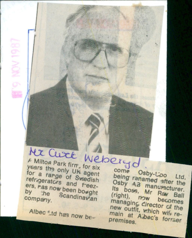 Mr Gwet Weberyd, Mr raw bali - Vintage Photograph