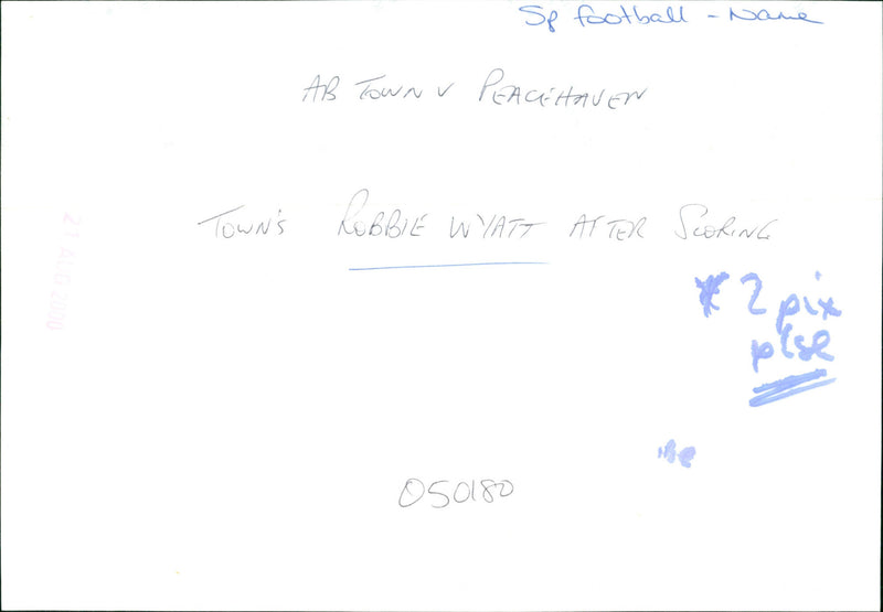 Robbie Wyatt - Vintage Photograph