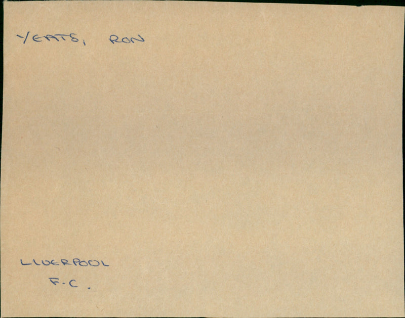 Ron Yeats - Vintage Photograph