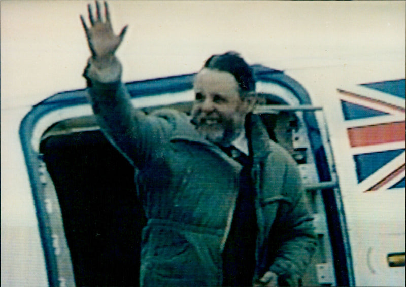 Terry Waite - Vintage Photograph