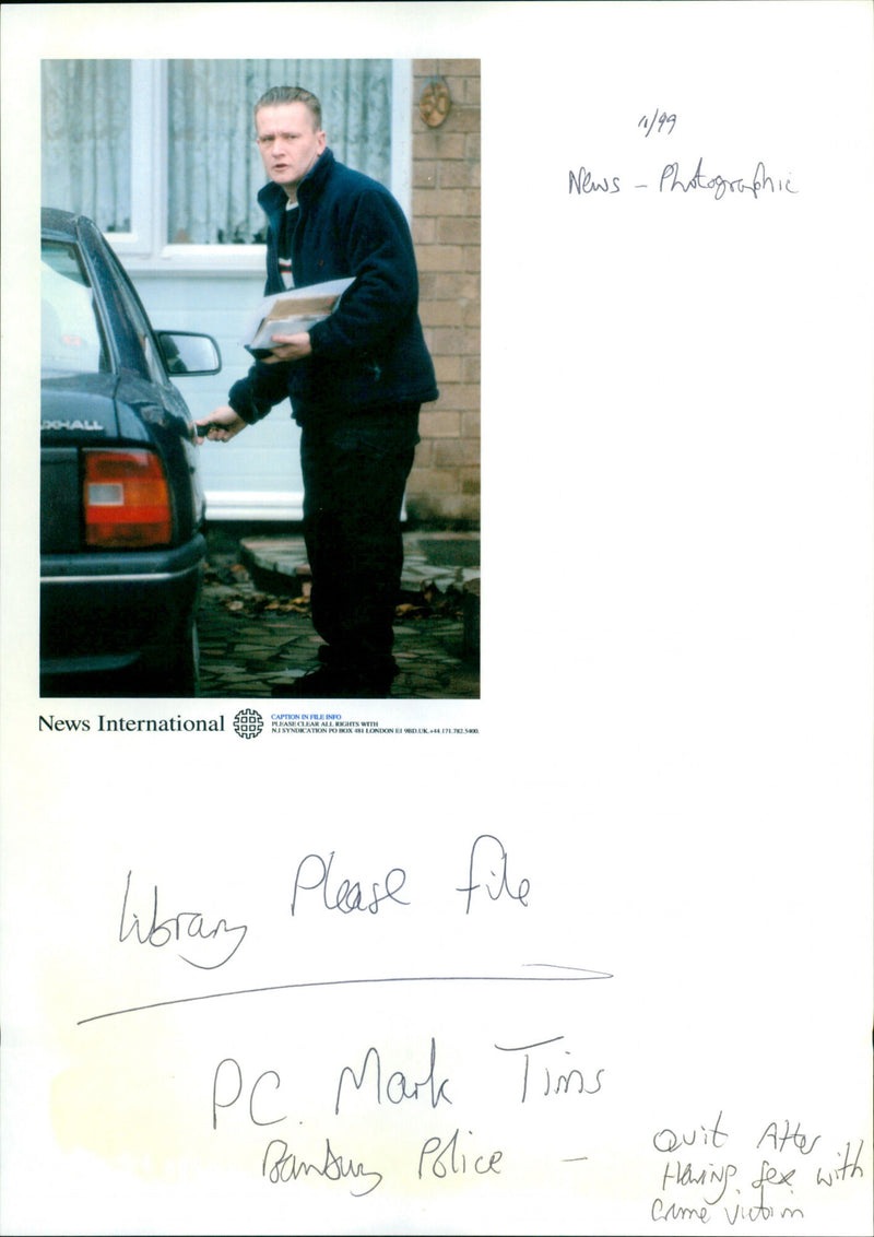 Mark Tims - Vintage Photograph