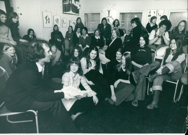 Arnold Wesker - Vintage Photograph