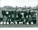 Coaching session at the school in Abingdon - Vintage Photograph