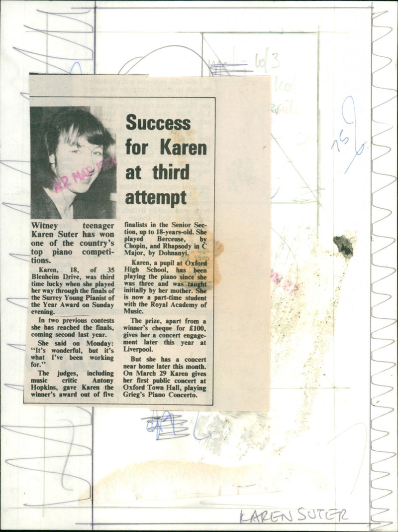 Karen Suter - Vintage Photograph