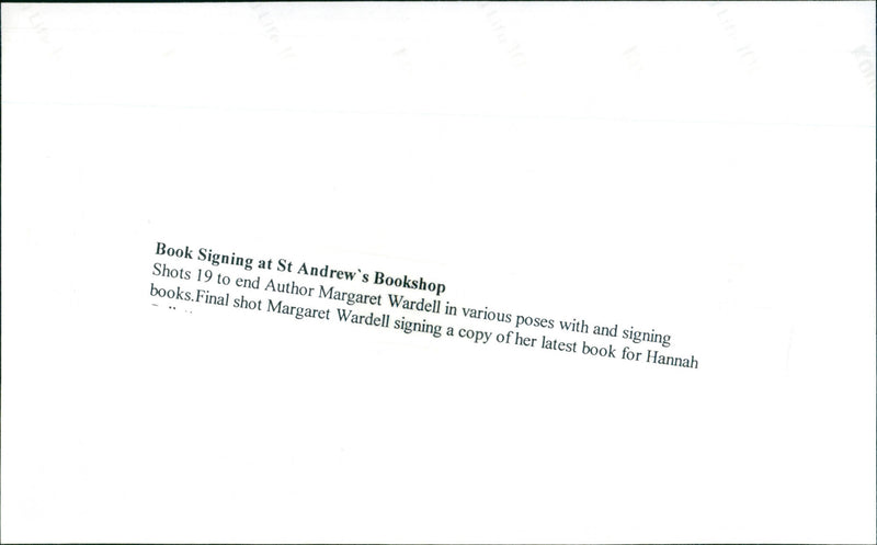 Margaret Wardell - Vintage Photograph