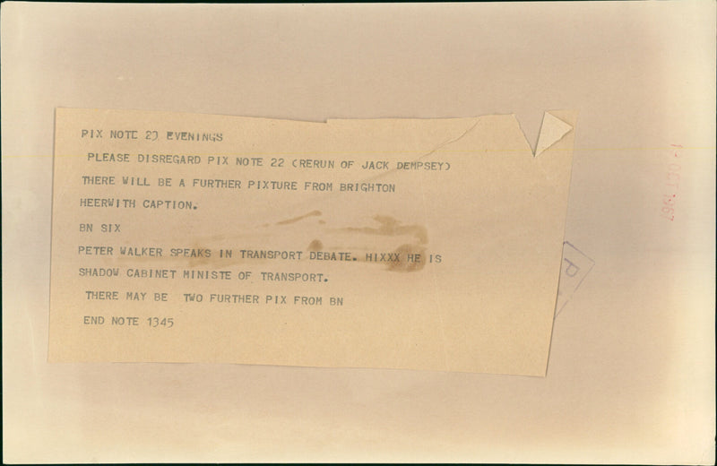 Peter Walker - Vintage Photograph